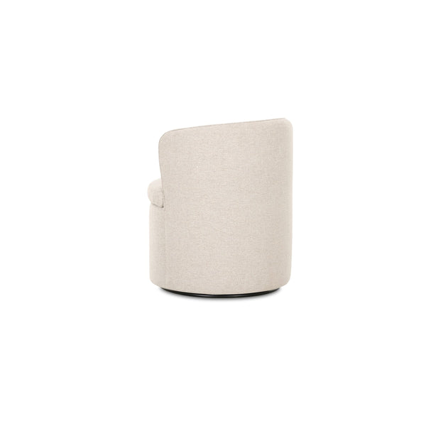 Moe's Dane Swivel Dining Chair in Beige