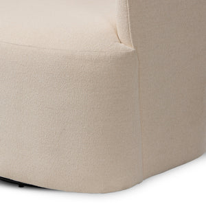 Blythe Swivel Chair - Crypton Wayfarer Snow