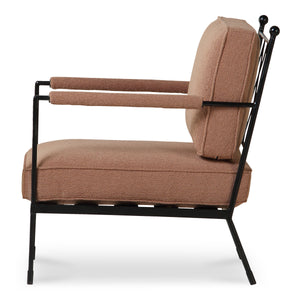Vecchia Accent Chair Terracotta by Moe's