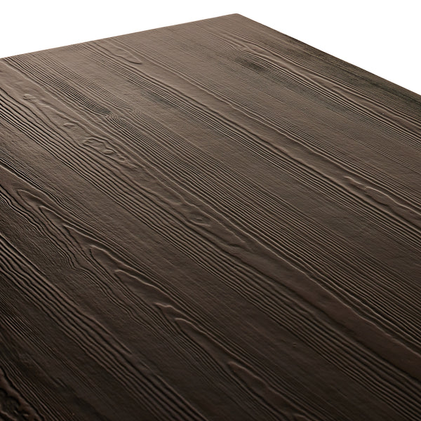 The Arch Dining Table in Medium Brown Fir Veneer