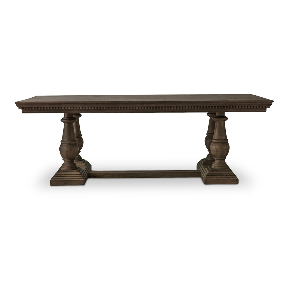 Moe's Everson Dining Table Brown Mango Wood