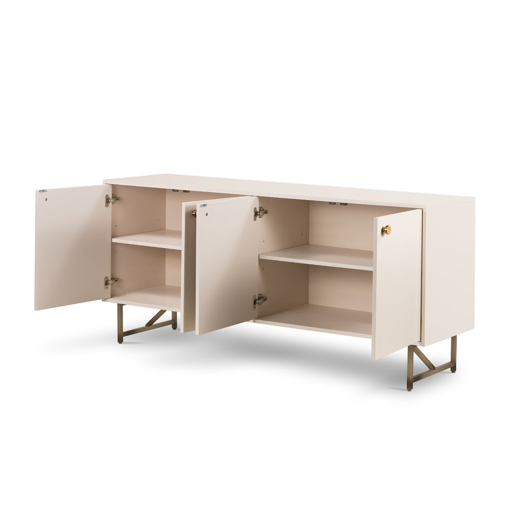 Van Sideboard In Matte Alabaster