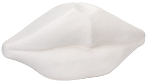 Lips, White Fiber Cement