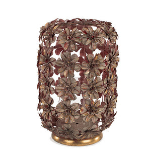 Rococo Vase/ Lantern, Rose