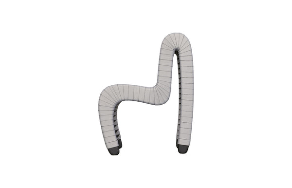 Seat Belt Chair, Kid Sized, Gray