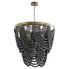 Large Hammock Pendant in Tinted Raw Iron