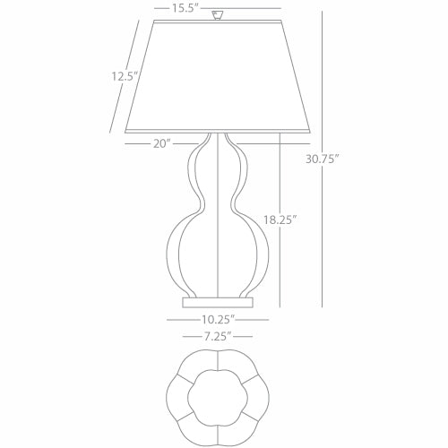 Williamsburg Randolph Table Lamp