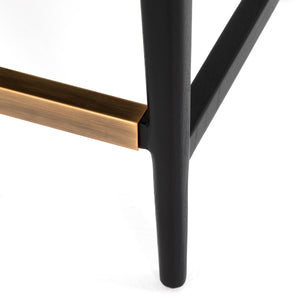 Britt Stool In Brushed Ebony In Counter