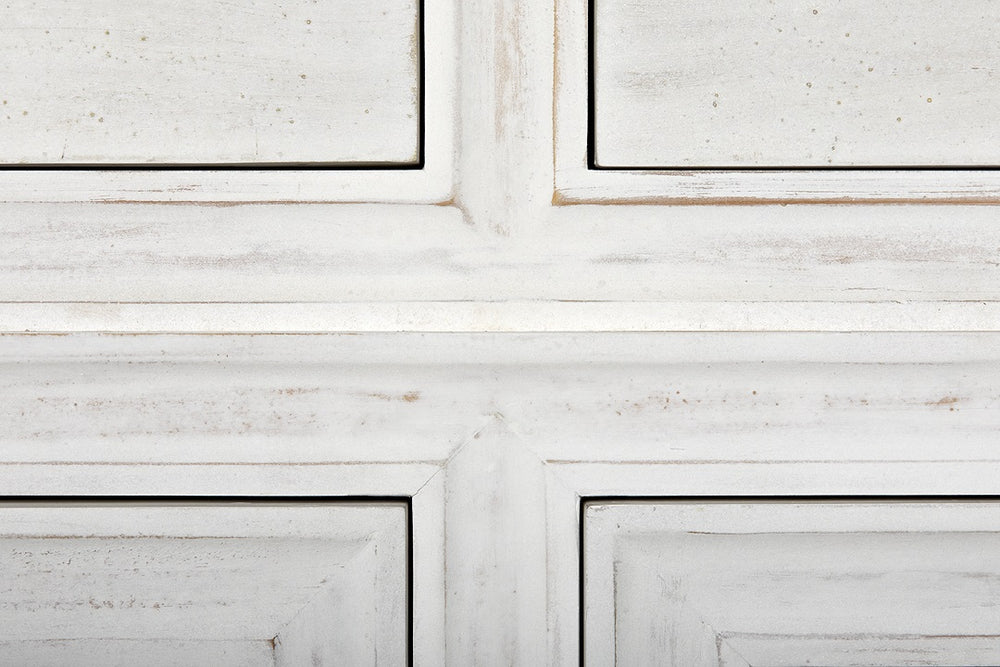 Resistance Dining Table, White Wash