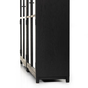 Millie Double Cabinet - Drifted Oak Veneer