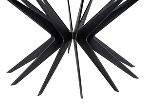 Spider Coffee Table, Black Metal