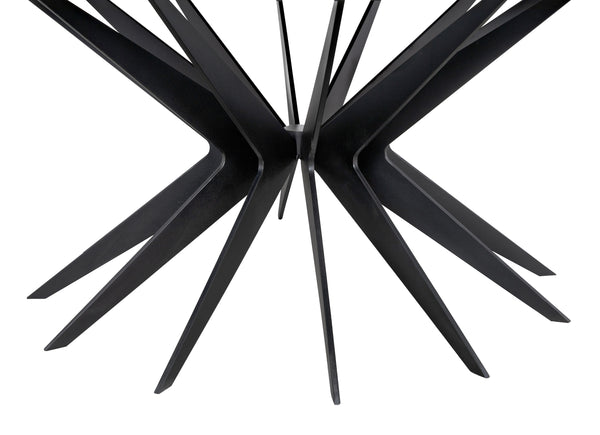 Spider Coffee Table, Black Metal
