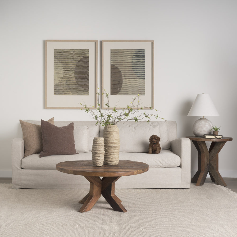Heidi Reclaimed Brown Wooden End Table
