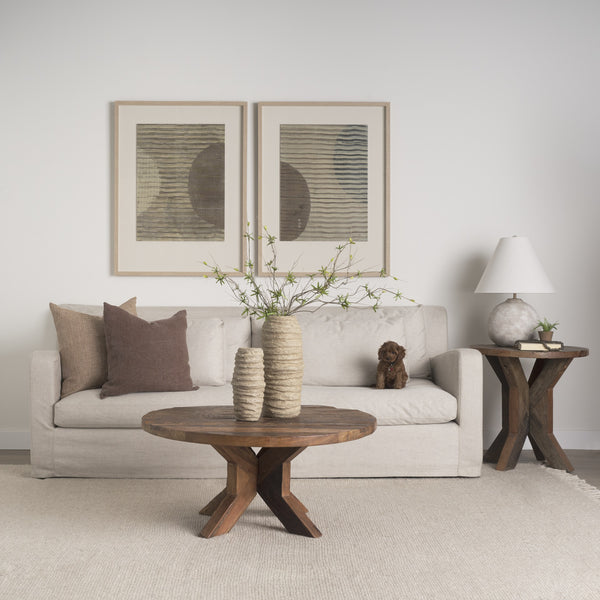 Heidi Reclaimed Brown Wooden End Table