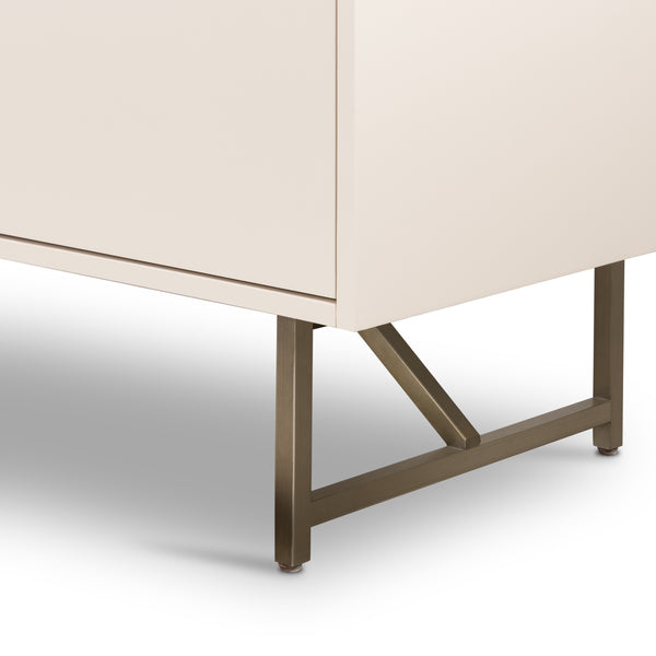 Van Sideboard In Matte Alabaster