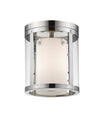 Willow 3 Light Flush Mount in Chrome Finish