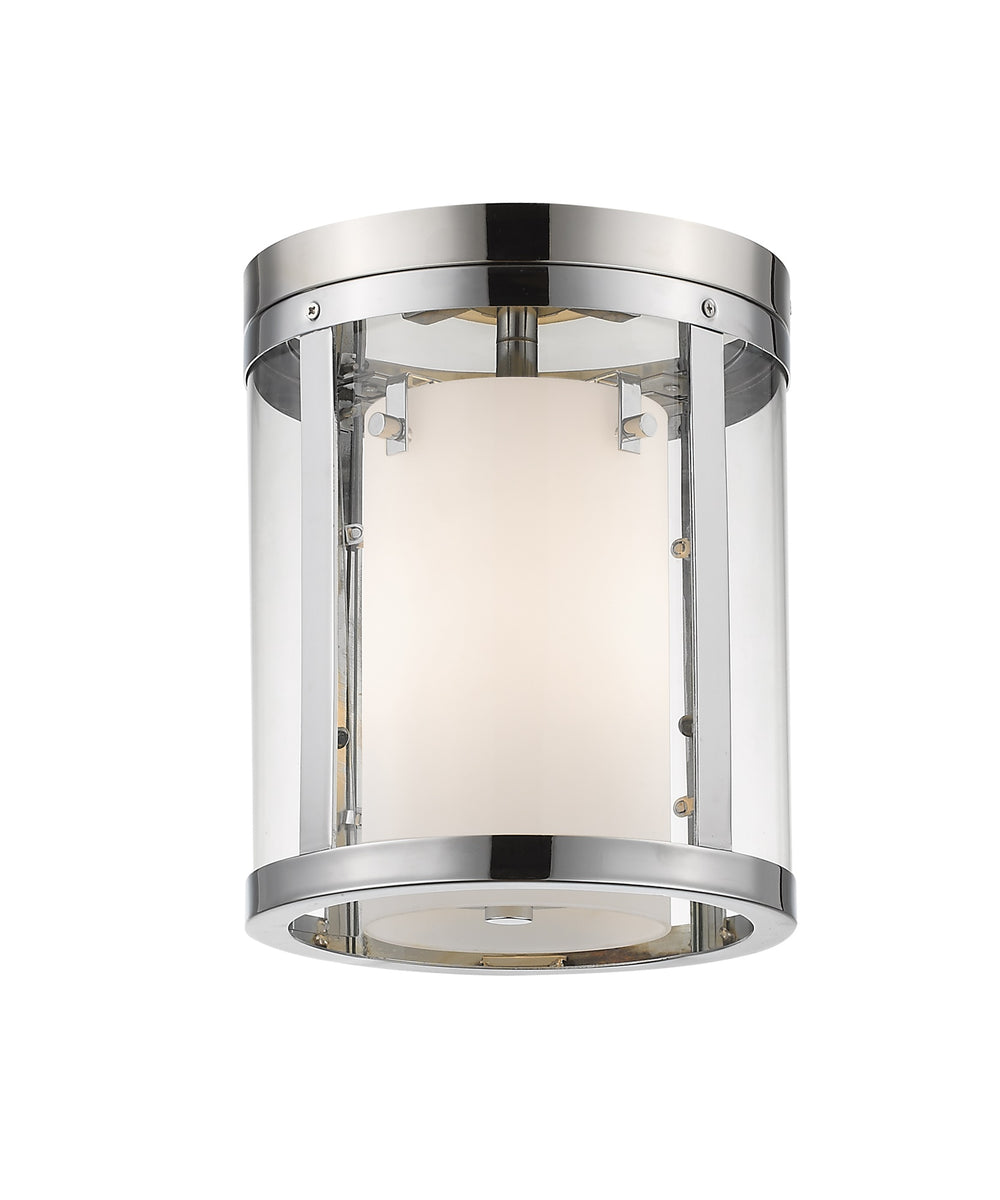 Willow 3 Light Flush Mount in Chrome Finish