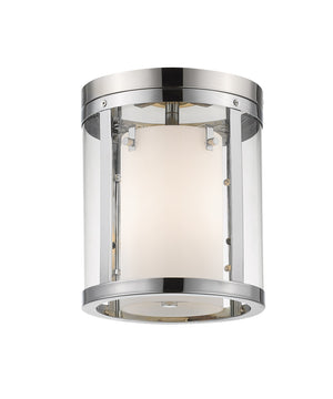 Willow 3 Light Flush Mount in Chrome Finish
