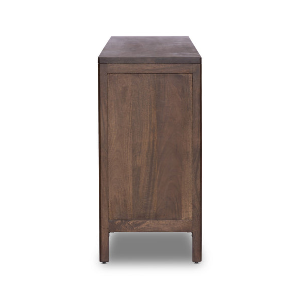Sydney 9 Drawer Dresser In Brown Wash