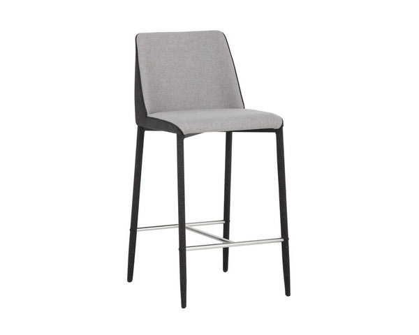 Renee Counter Stool - Armour Grey / Dark Slate