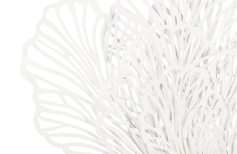 Butterfly Wall Art, White, Large