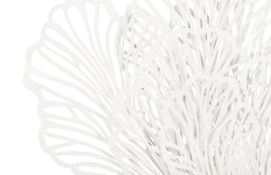 Butterfly Wall Art, White, Large