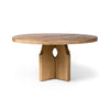 Allandale Round Dining Table In Natural Elm