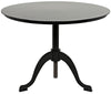 Kaldera Industrial Steel Side Table in Matte Black