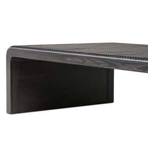 Leo Coffee Table - Smoked Black