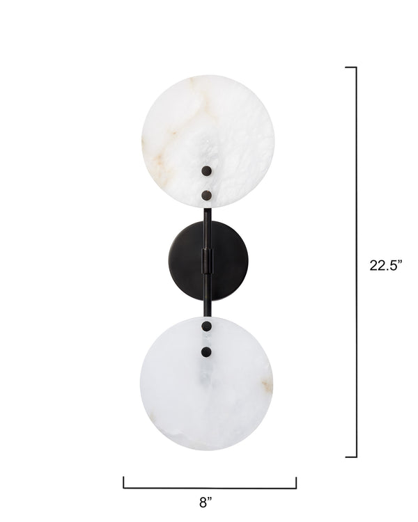 Oracle Alabaster Sconce