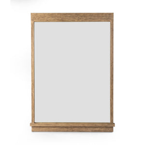 Ledge Floor Mirror - Distressed Light Pine