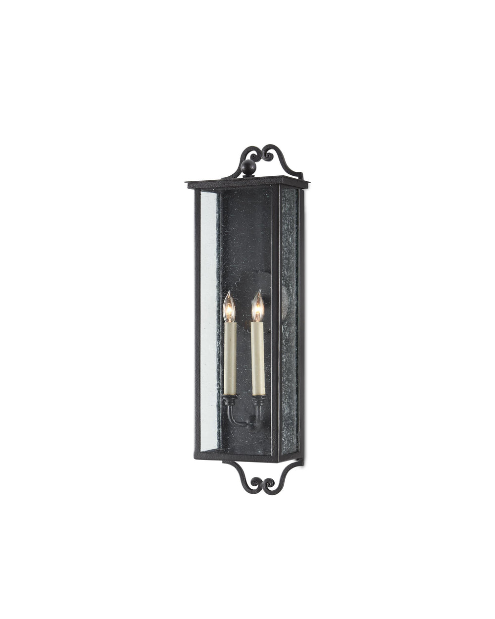 Giatti Medium Outdoor Wall Sconce In Midnight