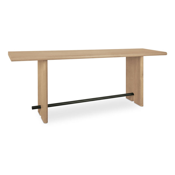 Madison Console Table in Natural Oak