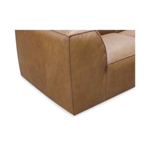 Form Dream Modular Sectional in Sonoran Tan Leather