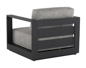 TAVIRA ARMCHAIR - CHARCOAL - LANIKAI SALT AND PEPPER