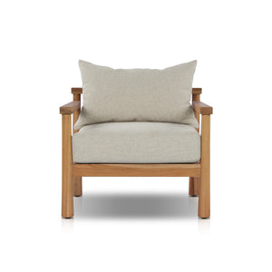 Irvine Outdoor Chair in Natural Teak