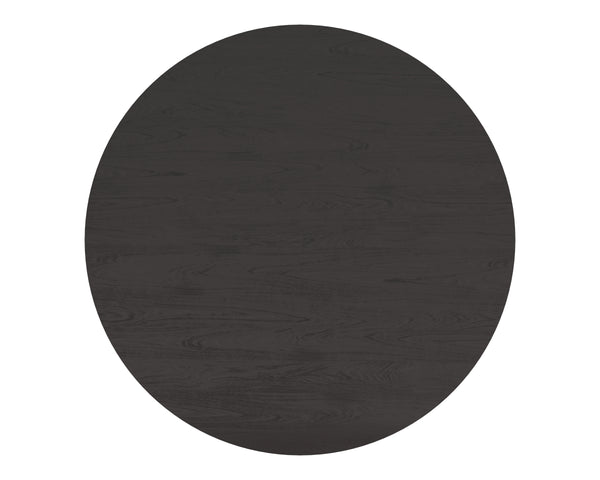 KALLA DINING TABLE - ROUND - CHARCOAL - 68"