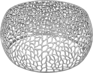 Glen Coffee Table In Silver