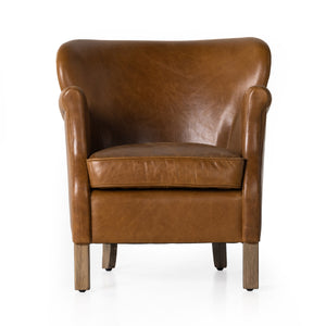 Wycliffe Chair In Vintage Soft Camel