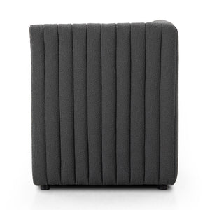 Build Your Own: Augustine Dining Banquette - FIQA Boucle Charcoal