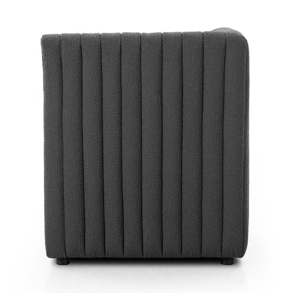 Build Your Own: Augustine Dining Banquette - FIQA Boucle Charcoal
