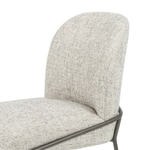 Astrud Bar Stool in Lyon Pewter