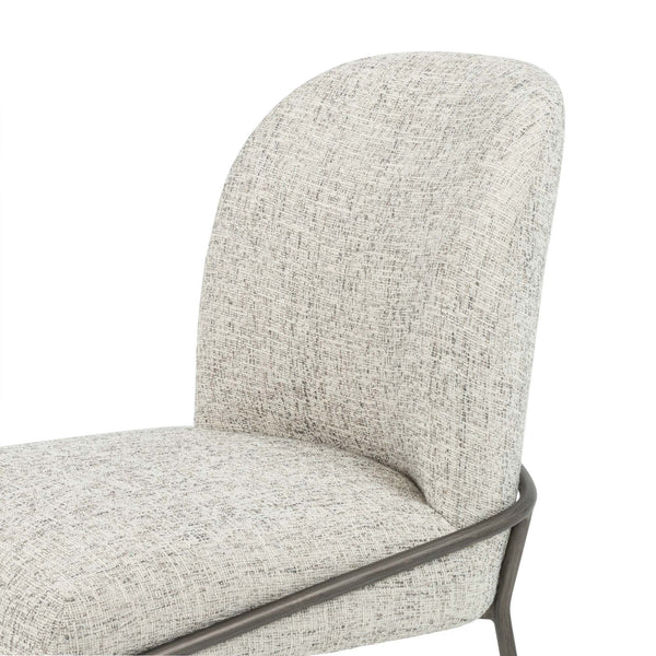 Astrud Bar Stool in Lyon Pewter