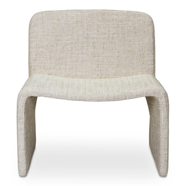 Moe's Ella Accent Chair in Heather Beige