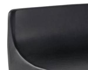 LEDGER STOOL - BLACK