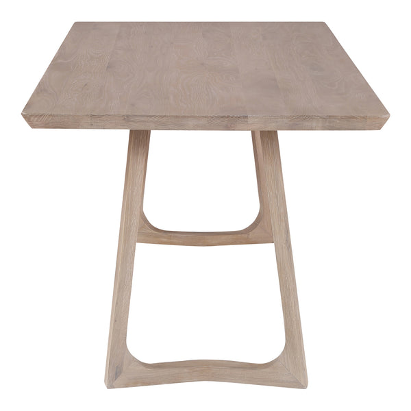 Moe's Silas Dining Table in White Oak