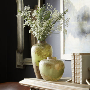 Alkali Vase in Forest Stone