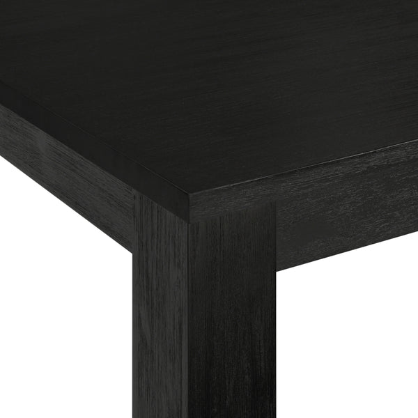 Bedford KD Butterfly Dining Table w/ 20" Ext., Brushed Black 