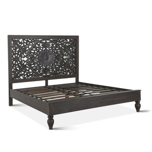 Taj King Bed Vintage Brown