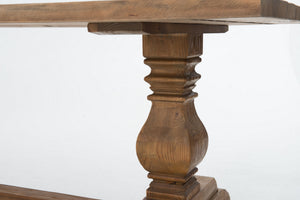 Butner Dining Table 110 W/Oak Top